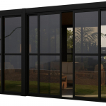 Paviljoni sein Home4you Mirador 111, 236.5 cm, must v.