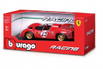 M&auml;nguauto Bburago Racing 18-26310, 1:24, punane v.