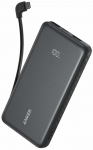 Akupank Anker Zolo, 10000 mAh, 22.5 W, must v.
