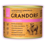 M&auml;rg koeratoit Grandorf Holistic Puppy, lambaliha/kalkun, 0.2 kg
