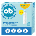 H&uuml;gieenilised tampoonid O.B. ProComfort 4in1, Normal, 64 tk