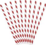 K&otilde;rred Party Deco PARX1930, 19.5 cm, paber, valge v., 10 tk