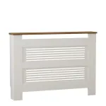 Kapp Kalune Design Termora Radiator, valge v./p&auml;hklipuu v., 122 cm x 19 cm x 82 cm