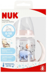 Joogipudel lapsele Nuk First Choice Winnie The Pooh Donkey, 150 ml, 6+ kuud, l&auml;bipaistev v./roosa v./mitmev&auml;rviline