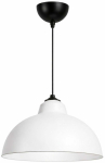 Valgusti lagi Opviq 242642 780SGN4843, E27, 1 x 40 W, valge v. / must v., 35 x 35 cm