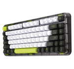 Juhtmevaba m&auml;nguklaviatuur Asus KD201 Jelly75 90XB0A10-BKB050, Inglise (US), valge v./must v./roheline v.