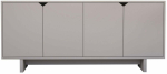 Konsoollaud Kalune Design Oz, beež v., 40 cm x 180 cm x 80.6 cm