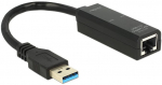 Adapter Delock USB 3.0 to LAN RJ45 USB 3.0 type A male, RJ-45 female