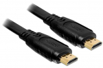 Juhe Delock HDMI-A > HDMI-A 3D 4K HDMI 19 pin male, HDMI 19 pin male, 2 m, must v.