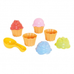 Liivakasti m&auml;nguasjade komplekt Adriatic, mitmev&auml;rviline, 265 mm x 265 mm, 9 tk