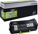 Toonerikassett Lexmark 52D2X00, must v.