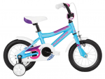 Laste jalgratas Kross Mini 2.0 KRMN2Z12X10W000141, sinine/roosa/violetne, 12", 12"