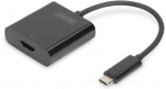 Adapter Digitus DA-70852 USB Type-C 4K USB Type-C, HDMI female, 0.15 m, must v.