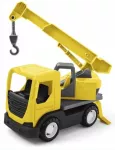 M&auml;ngukraanaga veoauto Wader Tech Truck Crane 35360, kollane v.