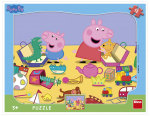 Pusle Dino Peppa Pig 30311D, 36 cm x 28 cm, 12 tk, mitmev&auml;rviline