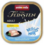 Kassi m&auml;rgtoit Animonda Vom Feinsten Chicken + Yoghurt Core, kanaliha, 0.1 kg