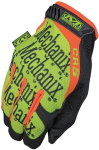 T&ouml;&ouml;kindad Mechanix Wear The Original CR5 91 SMG-C91-010, must v./kollane v./oranž v., L, 2 tk