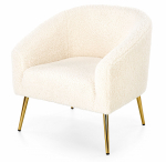 Tugitool Grifon, kuld v./kreemjasvalge, 67 cm x 77 cm x 78 cm