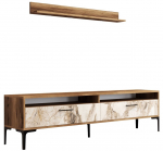 Elutoa m&ouml;&ouml;blikomplekt Kalune Design Istanbul, sise, valge v./p&auml;hklipuu v./beež v.