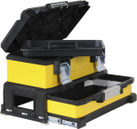 T&ouml;&ouml;riistakast Stanley Tool Box With Drawer, 54.5 cm x 28 cm x 33.5 cm, must v./kollane v.