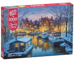 Pusle CherryPazzi Amsterdam At Night 1000 el. 30264, 50 cm x 70 cm, 1000 tk, mitmev&auml;rviline