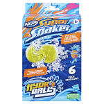 M&auml;ngu veepallid Hasbro Nerf Super Soaker Hydro Balls F6393, sinine v./kollane v.