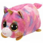 Pehme m&auml;nguasi TY Teeny Star Unicorn, roosa v., 9 cm