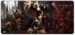 Hiirematt Blizzard Entertainment Diablo IV Inarius and Lilith, 94 cm x 42 cm x 0.4 cm, must v.
