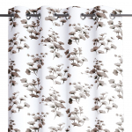 Pimendav kardin Restilo Serenity, valge/oranž/heleroosa, 140 cm x 250 cm