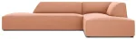 Nurgadiivan Micadoni Home Ruby Modular 4 Seats, roosa v., parem, 273 x 180 cm x 69 cm