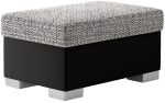 Tumba R4 Berlin 01, Soft 11, must v./hall v., 55 cm x 85 cm x 40 cm