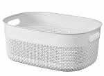 Hoiukorv, pesule /esemete hoidmiseks/m&auml;nguasjade jaoks Curver Filo 17207004, 12 l, valge v., 38 x 28.5 x 15 cm