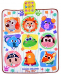 M&auml;ngumatt Jokomisiada Dancing Play Mat, 64.5 cm x 74.5 cm, mitmev&auml;rviline