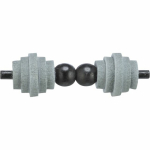 M&auml;nguasi kassile Trixie CityStyle Dumbell 41133, must/hall, 10 cm