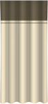 &Ouml;&ouml;kardin ZMH-141, oliiv v./kreemjasvalge, 160 cm x 250 cm