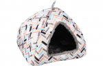 N&auml;riliste voodi Flamingo Clavio Igloo, 23 cm x 23 cm x 23 cm, mitmev&auml;rviline
