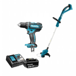 Akuga v&otilde;sal&otilde;ikur-trimmer Makita DLX2489, 18 V