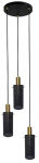 Valgusti rippuv Light Prestige Tirana LP-945/3P BK, E27, 3 x 60 W, must v.