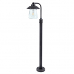 Vabalt seisev v&auml;lisvalgusti Lutec 12642H4, 60W, E27, IP44, must v., 17.6 cm x 94.5 cm