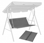 Iste aiakiigele ModernHome, hall v., 120 cm x 93 cm