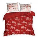 J&otilde;ulu voodipesu komplekt PTR-07, punane, 140 x 200 cm