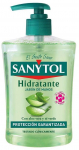Seep gl&uuml;tseriiniga Sanytol Antibacterial Moisturising, aaloe, 500 ml