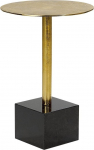 Kohvilaud Beliani Colibri, kuldne v./must v., 30 cm x 30 cm x 54 cm