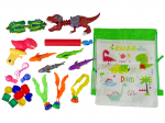 Basseini m&auml;nguvahend, dinosaurused Dino, mitmev&auml;rviline