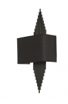Valgusti seinale Opviq Hande 8764-2, E14, 1 x 60 W, must v.