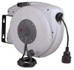 Pikendusjuhe trumlil AS-Schwabe, H05VV-F, 3G1.5, 15 m, IP20, 1 pesa