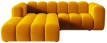 Mooduldiivani nurgaelement Micadoni Lupine Sal10, kollane v., vasak, 230 x 177 cm x 70 cm