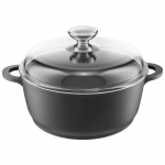 Pott Ambition Taurus, 24 cm, 4.2 l, must v.