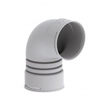 Torup&otilde;lv Zehnder DN75, pressitud, 90 &deg;