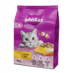 Kuiv kassitoit Whiskas Senior, kanaliha, 0.8 kg